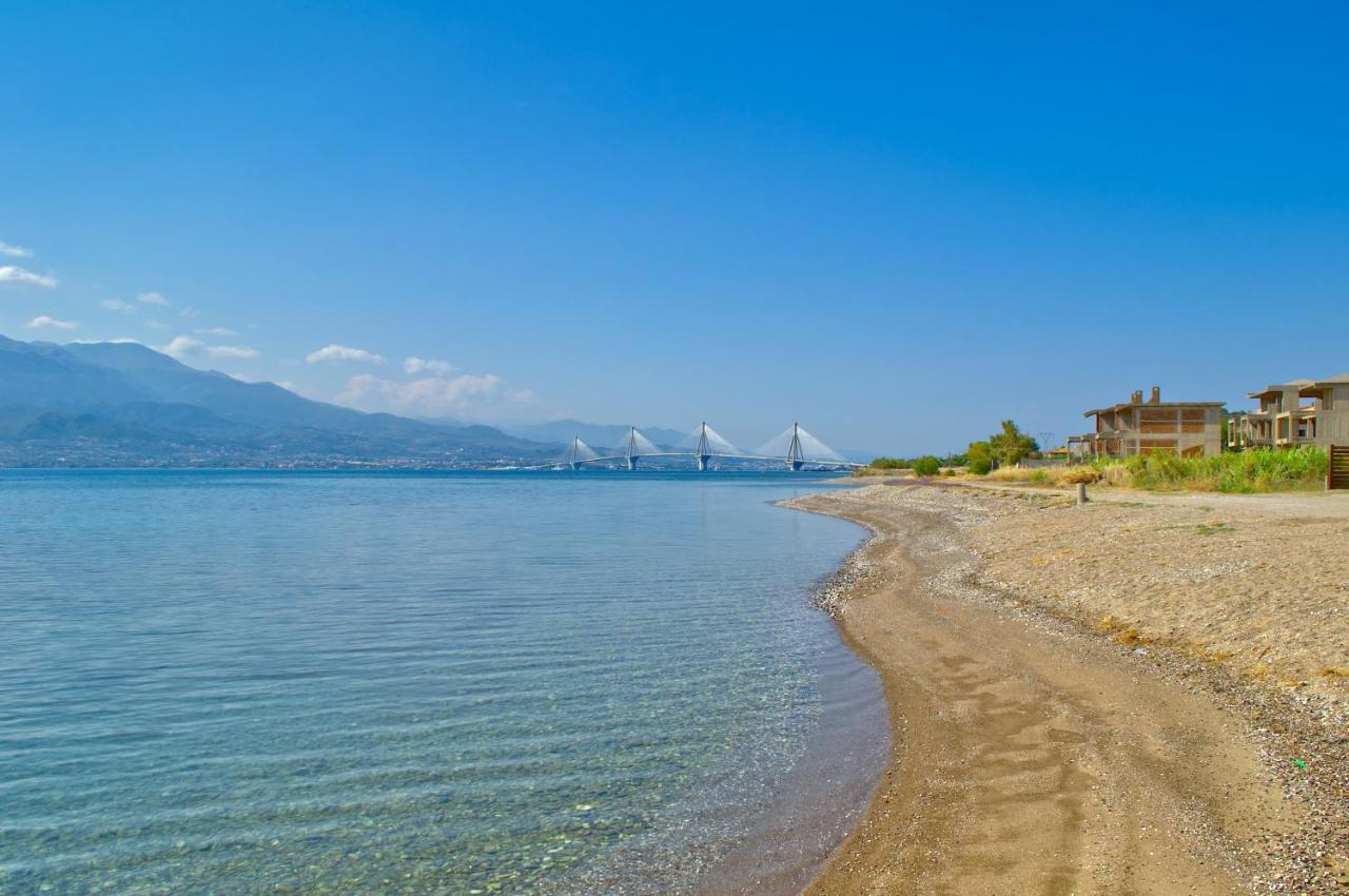 Epipleon Luxury Suites -105- Δωμάτιο 35Τμ Με Βεράντα 35Τμ Μπροστά Στη Θάλασσα نافبكْتوس المظهر الخارجي الصورة