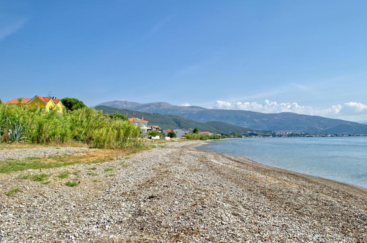 Epipleon Luxury Suites -105- Δωμάτιο 35Τμ Με Βεράντα 35Τμ Μπροστά Στη Θάλασσα نافبكْتوس المظهر الخارجي الصورة