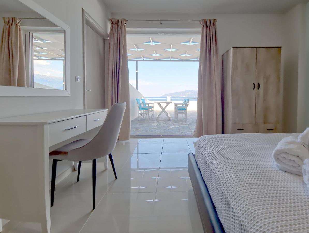 Epipleon Luxury Suites -105- Δωμάτιο 35Τμ Με Βεράντα 35Τμ Μπροστά Στη Θάλασσα نافبكْتوس المظهر الخارجي الصورة